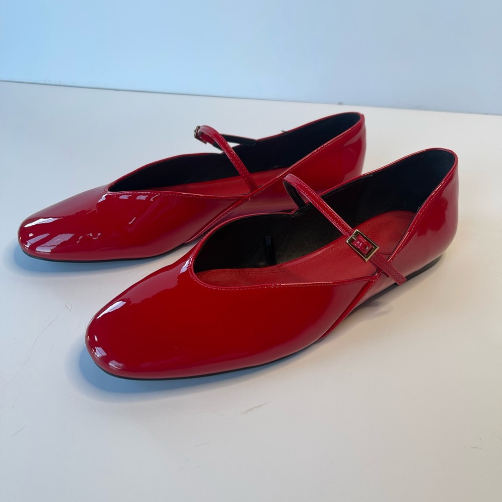Zara Red Flats for Women